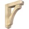 Ekena Millwork Legacy Arts and Crafts Rough Sawn Bracket w/ Offset Brace, Douglas Fir, 6"W x 24"D x 28"H BKT0604X24X28LEC03RDF - alternate 1
